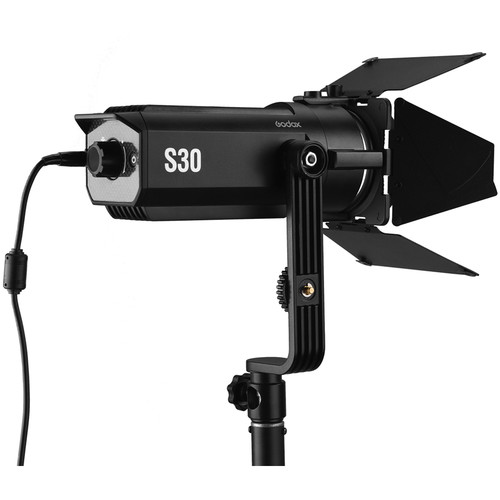 Godox Focusing LED Light S30-Daylight Kit sa 3 glave - 5