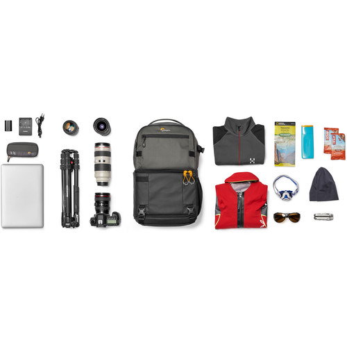 Lowepro Fastpack Pro BP 250 AW III (sivi) pregrada za laptop 15