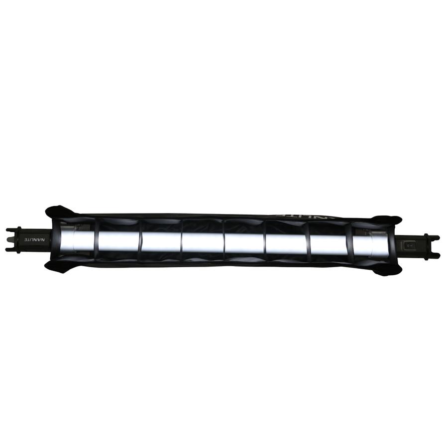 Nanlite BD-PT15C+EC (Fabric Barndoors and Grid for Pavotube 15C LED Tubes) - 1