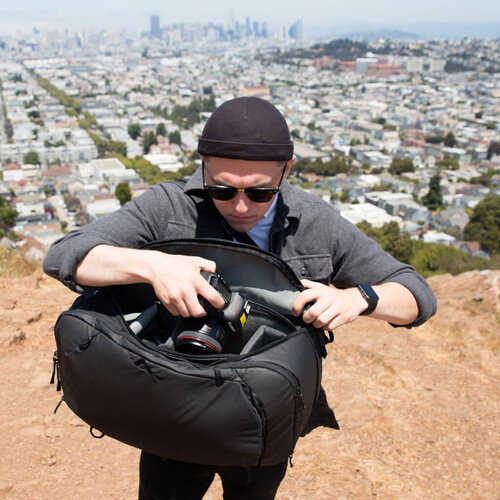 Peak Design BTR-45-BK-1 Travel Backpack 45L - Black - 11